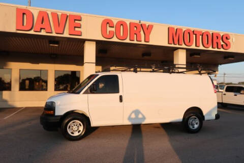 2020 Chevrolet Express for sale at DAVE CORY MOTORS in Houston TX