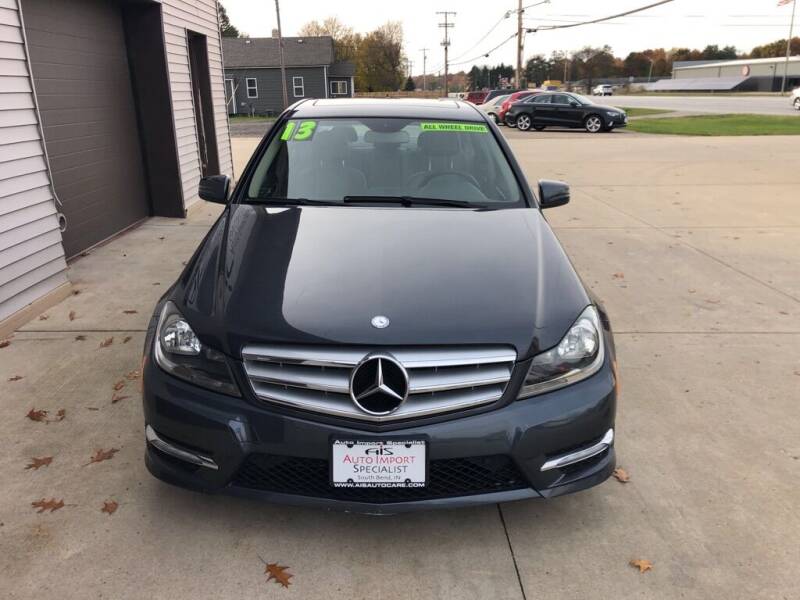 2013 Mercedes-Benz C-Class for sale at Auto Import Specialist LLC in South Bend IN
