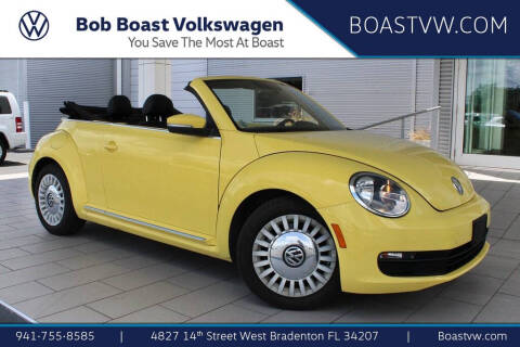 2015 Volkswagen Beetle Convertible for sale at Bob Boast Volkswagen in Bradenton FL