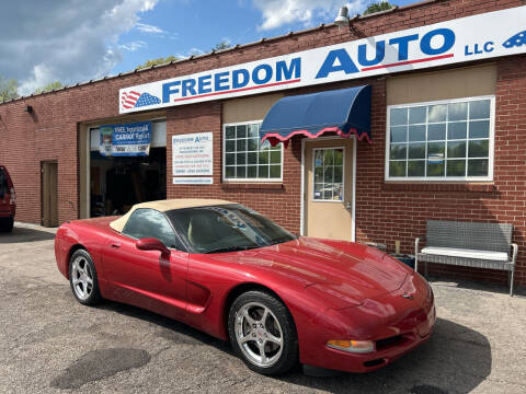 1998 Chevrolet Corvette for sale at FREEDOM AUTO LLC in Wilkesboro NC