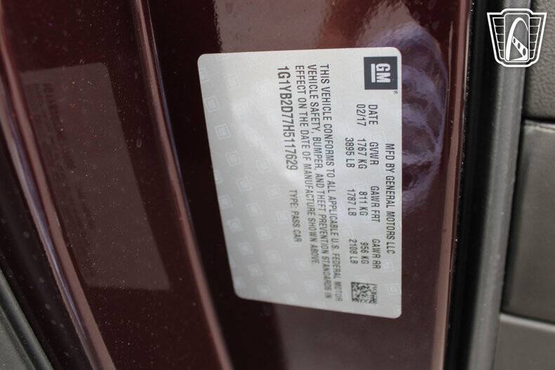 2017 Chevrolet Corvette Stingray