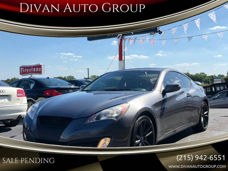 2011 Hyundai Genesis Coupe for sale at Divan Auto Group in Feasterville Trevose PA