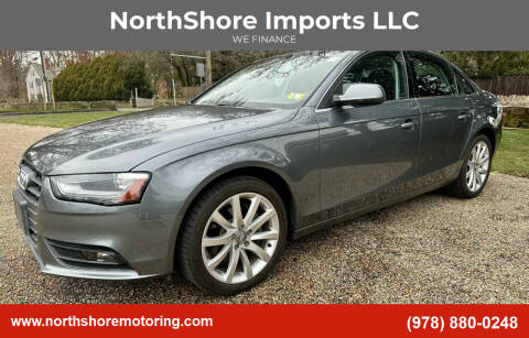 2013 Audi A4 for sale at NorthShore Imports LLC in Beverly MA