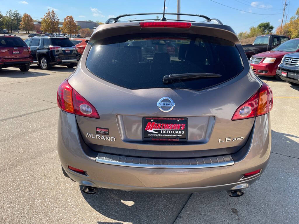 2010 Nissan Murano for sale at Martinson's Used Cars in Altoona, IA