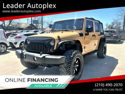 2013 Jeep Wrangler Unlimited for sale at Leader Autoplex in San Antonio TX