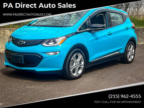 2020 Chevrolet Bolt EV for sale at PA Direct Auto Sales in Levittown PA