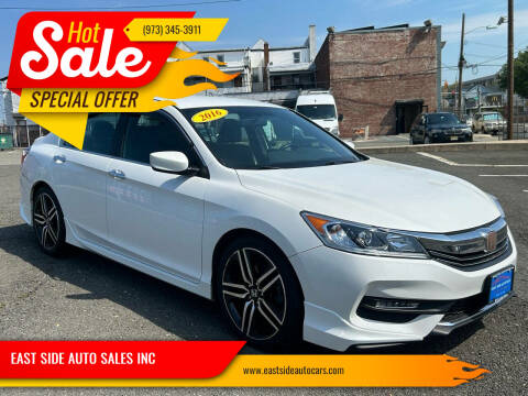 2016 Honda Accord for sale at EAST SIDE AUTO SALES INC in Paterson NJ