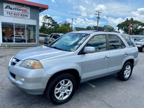 2006 Acura MDX for sale at AutoPro Virginia LLC in Virginia Beach VA