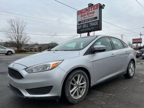 2016 Ford Focus for sale at Unlimited Auto Group in West Chester OH