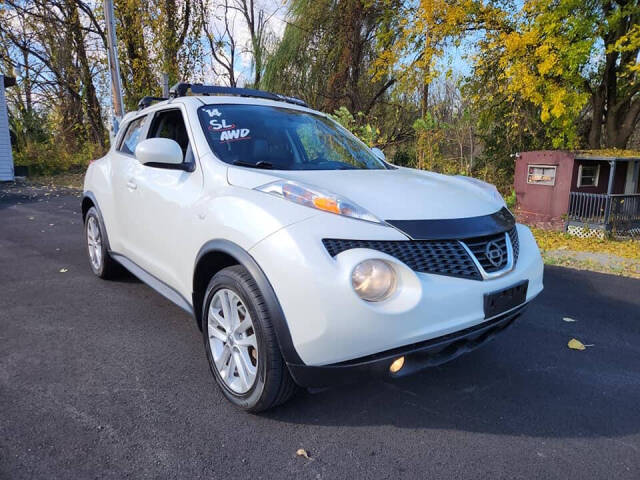 2014 Nissan JUKE for sale at B&J AUTO SALES in Rensselaer, NY