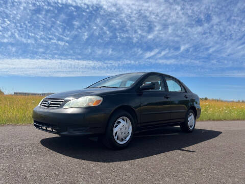 2003 Toyota Corolla for sale at Rave Auto Sales in Corvallis OR