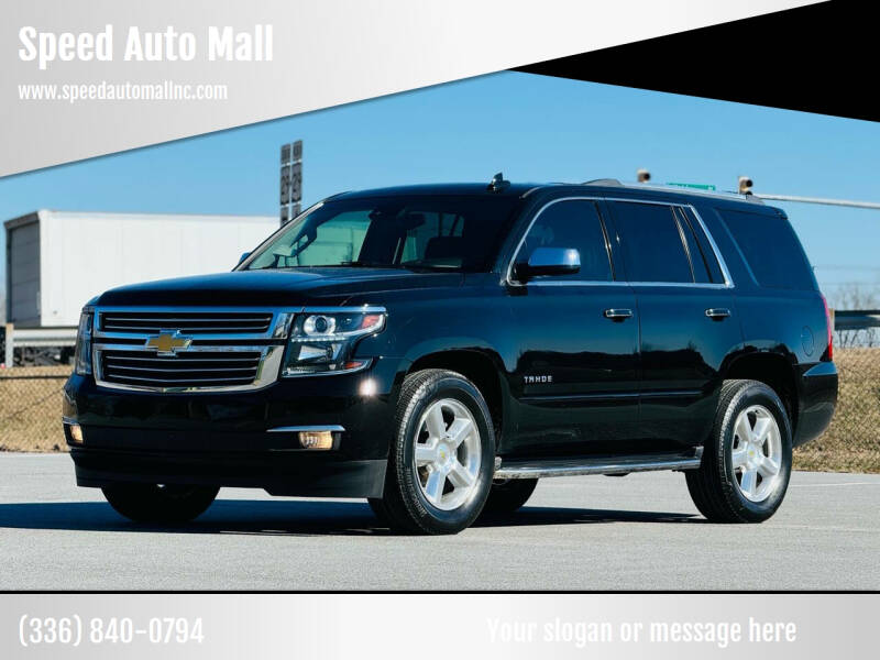 2017 Chevrolet Tahoe for sale at Speed Auto Mall in Greensboro NC