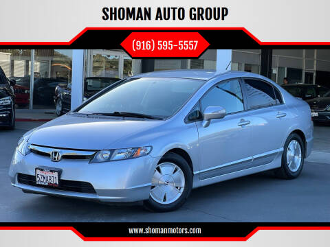 2007 Honda Civic for sale at SHOMAN AUTO GROUP in Davis CA
