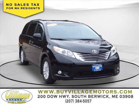 2015 Toyota Sienna for sale at Village Motors in South Berwick ME