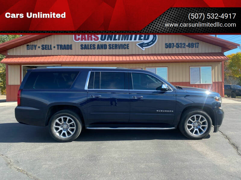 2017 Chevrolet Suburban for sale at Cars Unlimited in Marshall MN