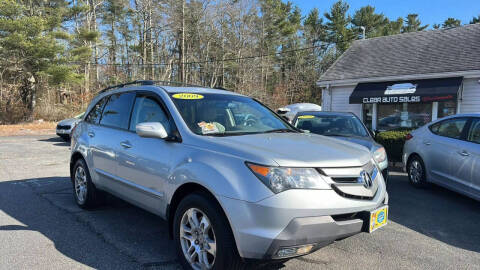 2009 Acura MDX for sale at Clear Auto Sales in Dartmouth MA
