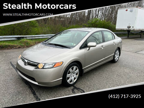 2006 Honda Civic for sale at Stealth Motorcars in Trafford PA