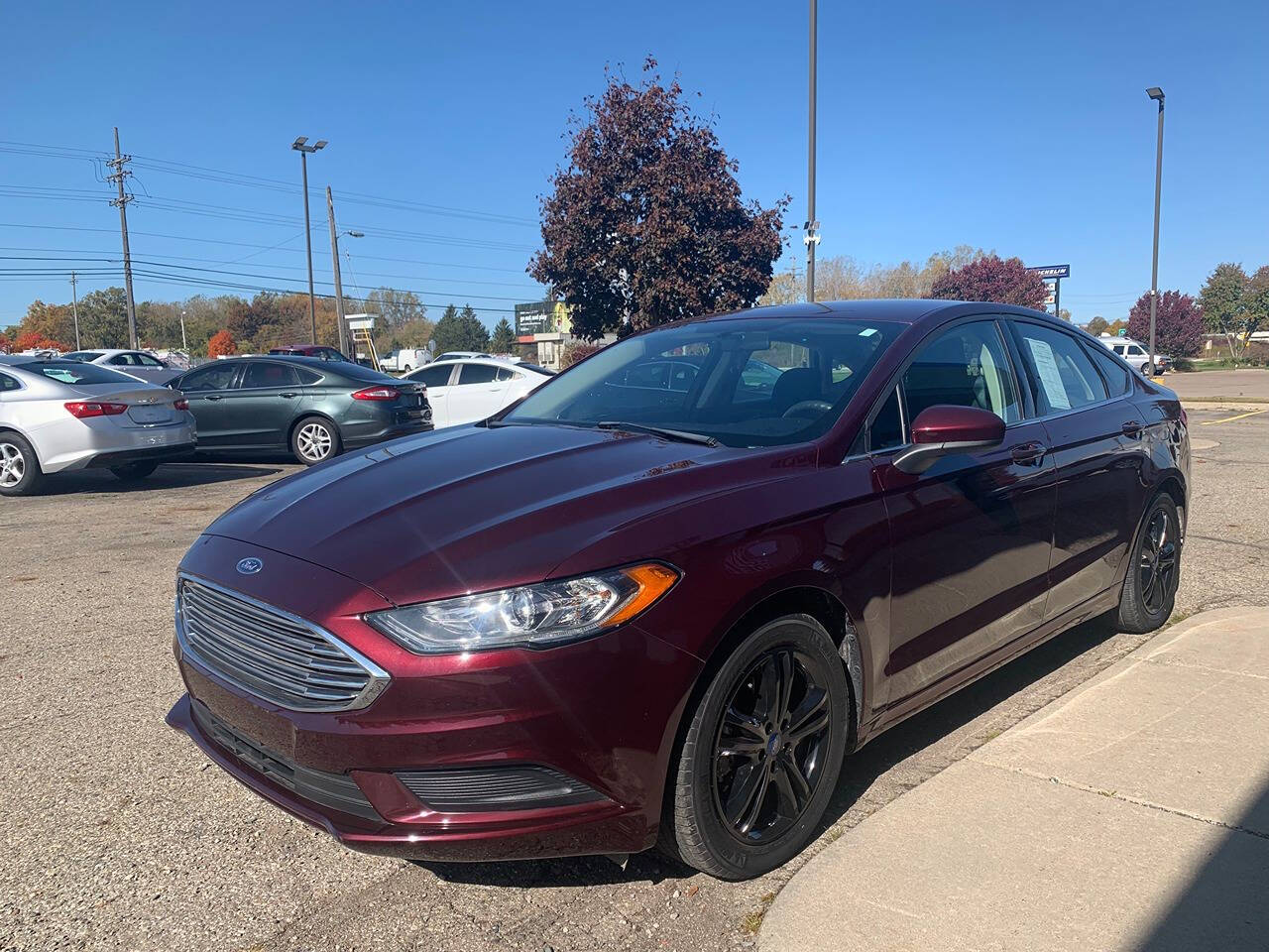 2018 Ford Fusion for sale at Cars On Demand LLC in Lansing, MI