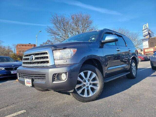 2016 Toyota Sequoia for sale at Sonias Auto Sales in Worcester MA