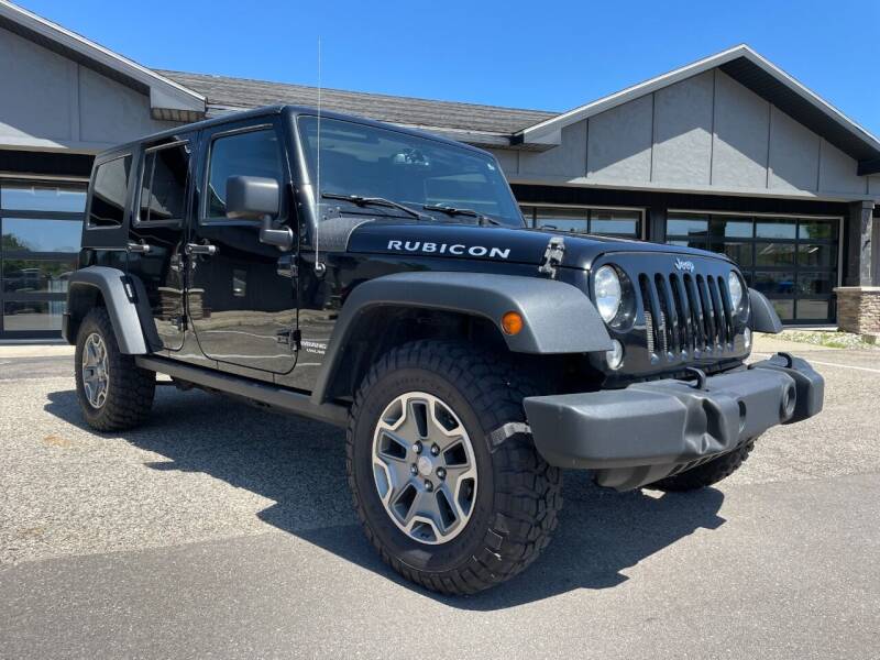 2015 Jeep Wrangler Unlimited for sale at Boondox Motorsports in Caledonia MI