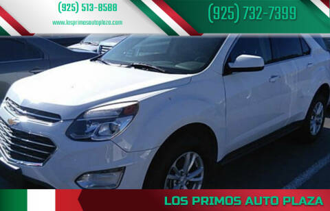 2016 Chevrolet Equinox for sale at Los Primos Auto Plaza in Brentwood CA