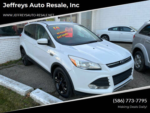 2014 Ford Escape for sale at Jeffreys Auto Resale, Inc in Clinton Township MI
