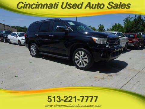 2011 Toyota Sequoia for sale at Cincinnati Used Auto Sales in Cincinnati OH