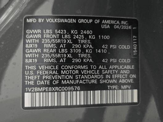 2024 Volkswagen ID.4 Standard