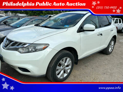 2011 Nissan Murano for sale at Philadelphia Public Auto Auction in Philadelphia PA