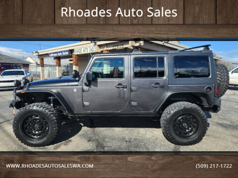 2018 Jeep Wrangler JK Unlimited for sale at Rhoades Auto Sales in Spokane Valley WA