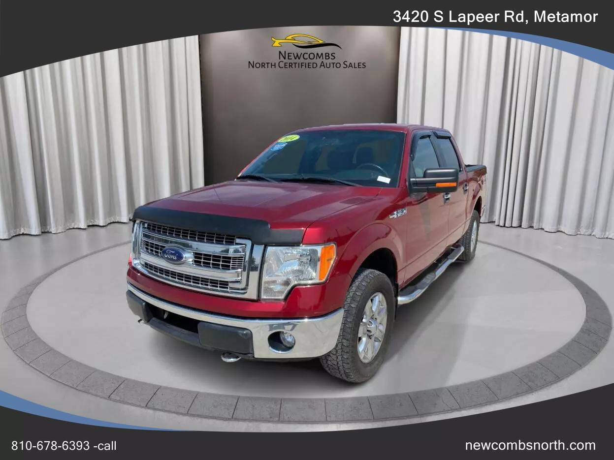 2014 Ford F-150 for sale at Newcombs North Certified Auto Sales in Metamora, MI