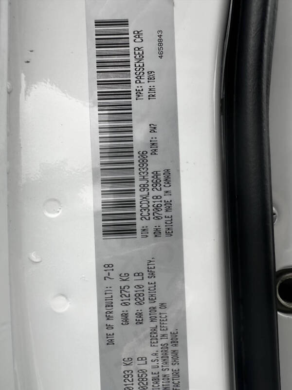 2018 Dodge Charger SRT Hellcat