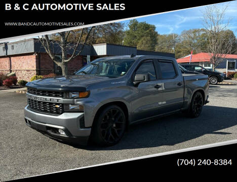 2020 Chevrolet Silverado 1500 for sale at B & C AUTOMOTIVE SALES in Lincolnton NC