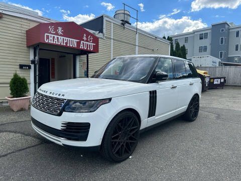 2019 Land Rover Range Rover for sale at Champion Auto LLC in Quincy MA