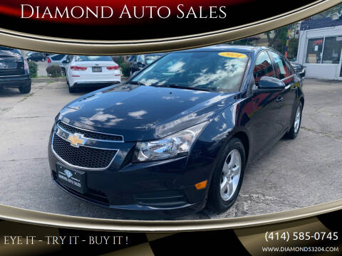 2014 Chevrolet Cruze for sale at DIAMOND AUTO SALES LLC in Milwaukee WI