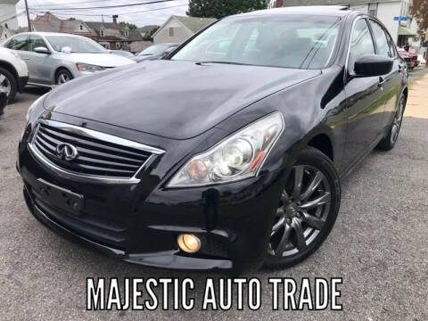 2012 Infiniti G37 Sedan for sale at Majestic Auto Trade in Easton PA