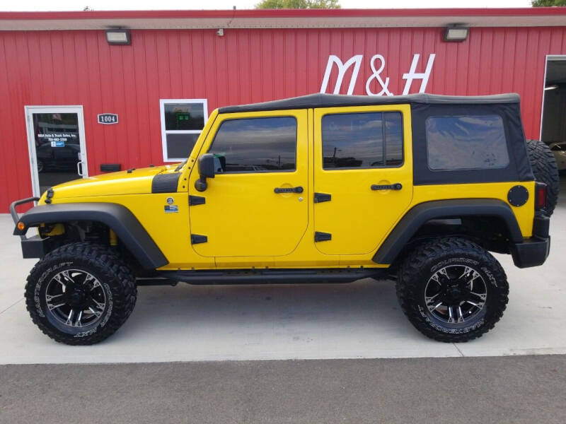 2008 Jeep Wrangler Unlimited for sale at M & H Auto & Truck Sales Inc. in Marion IN