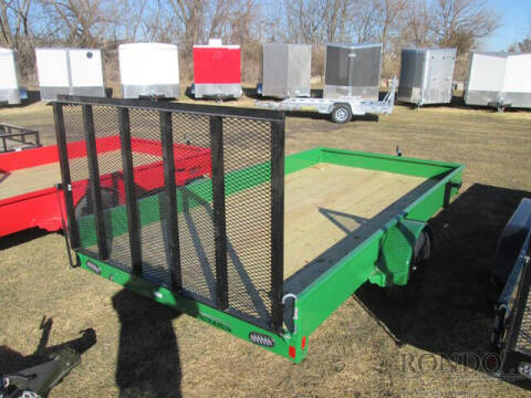 2026 Rice Trailers Single Axle Utility SST8214