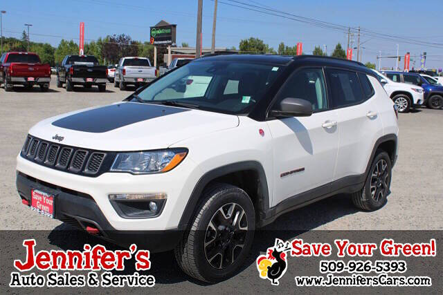 2021 Jeep Compass for sale at Jennifer's Auto Sales & Service in Spokane Valley, WA