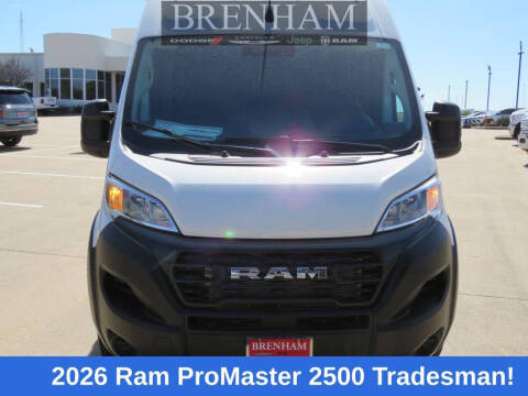 2026 RAM ProMaster