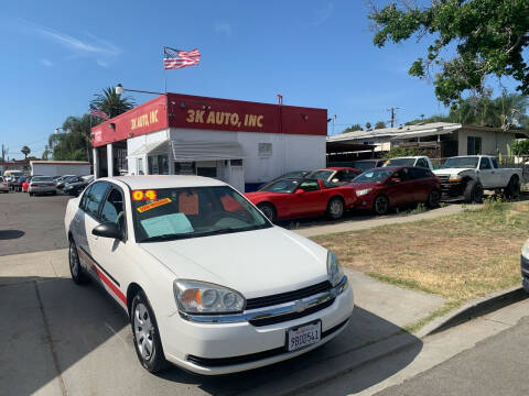 2004 Chevrolet Malibu for sale at 3K Auto in Escondido CA