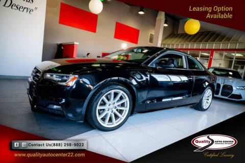 2016 Audi A5 for sale at Quality Auto Center in Springfield NJ