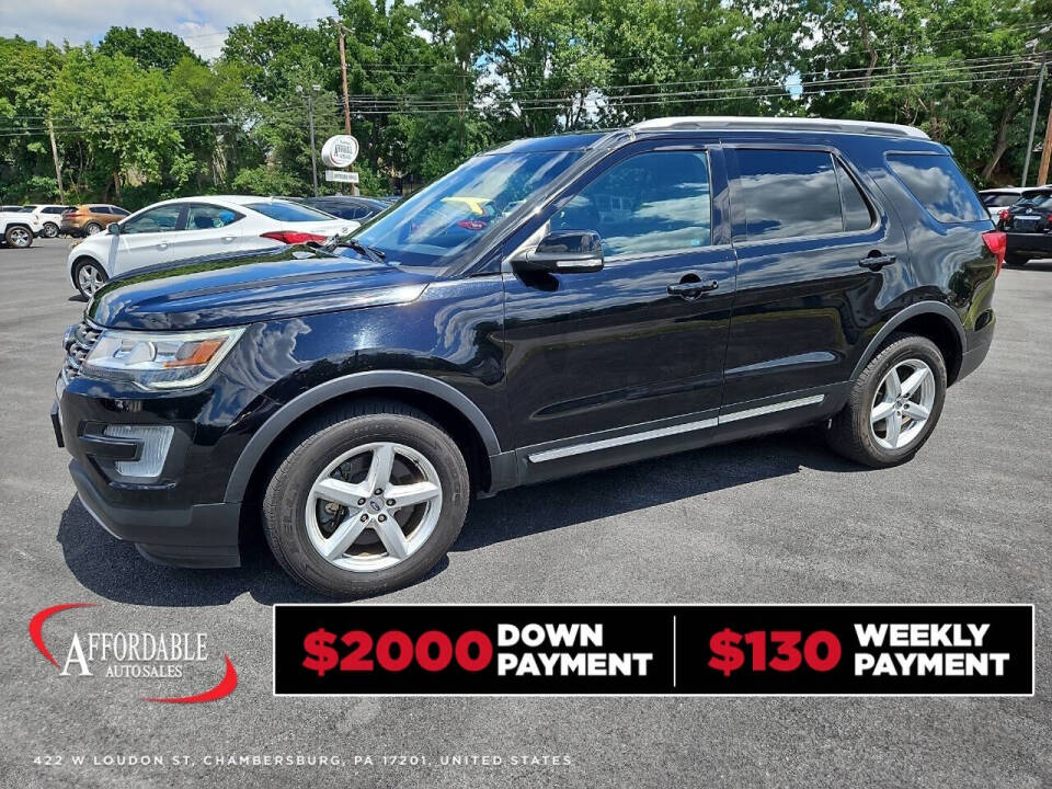 2016 Ford Explorer for sale at Chambersburg Affordable Auto in Chambersburg, PA