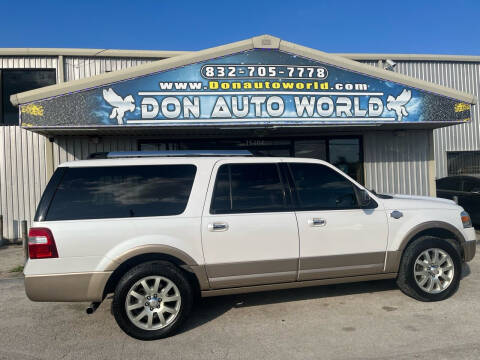 2013 Ford Expedition EL for sale at Don Auto World in Houston TX