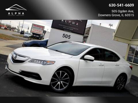 2016 Acura TLX for sale at Alpha Luxury Motors in Downers Grove IL