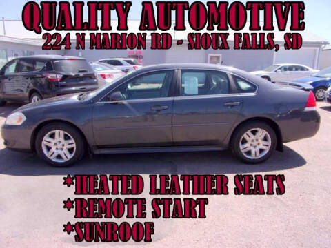 2010 Chevrolet Impala for sale at Quality Automotive in Sioux Falls SD