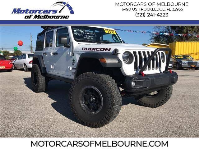 2019 Jeep Wrangler Unlimited for sale at MotorCars of Melbourne in Melbourne FL