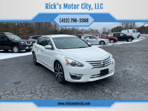 2014 Nissan Altima for sale at Rick's Motor City, LLC in Springfield MA