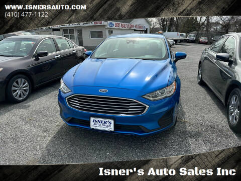 2020 Ford Fusion for sale at Isner's Auto Sales Inc in Dundalk MD