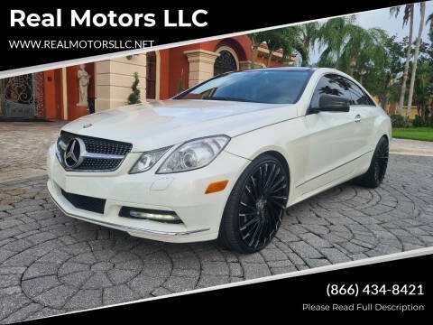 2013 Mercedes-Benz E-Class for sale at Real Motors LLC in Clearwater FL